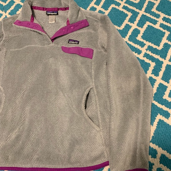 Women’s Patagonia grey pullover - Picture 3 of 4